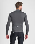 SPORTFUL Langarm Fahrradtrikot für den Winter - MONOCROM THERMAL - Anthrazit