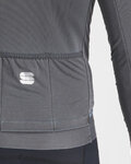 SPORTFUL Langarm Fahrradtrikot für den Winter - MONOCROM THERMAL - Anthrazit