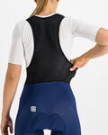 SPORTFUL Lange Fahrradhose mit Trägern - FIANDRE NO RAIN - Blau
