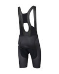 SPORTFUL Kurze Fahrradhose mit Trägern - BODYFIT PRO AIR - Schwarz
