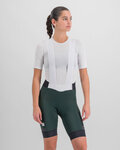 SPORTFUL Kurze Fahrradhose mit Trägern - SUPERGIARA W - Grün