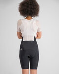 SPORTFUL Kurze Fahrradhose mit Trägern - BODYFIT PRO - Schwarz