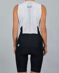 SPORTFUL Kurze Fahrradhose mit Trägern - BODYFIT PRO - Schwarz