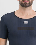 SPORTFUL Kurzarm Fahrrad-Shirt - PRO BASELAYER - Blau