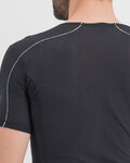 SPORTFUL Kurzarm Fahrrad-Shirt - THERMODYNAMIC LITE - Schwarz