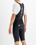 SPORTFUL Kurze Fahrradhose mit Trägern - BODYFIT PRO THERMAL - Schwarz