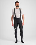 SPORTFUL Lange Fahrradhose mit Trägern - TOTAL COMFORT - Schwarz