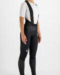 SPORTFUL Lange Fahrradhose mit Trägern - BODYFIT PRO - Schwarz