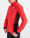 SPORTFUL Winddichte Fahrradjacke - NEO SOFTSHELL - Rot/Schwarz