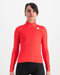 SPORTFUL Langarm Fahrradtrikot für den Winter - KELLY THERMAL - Rot