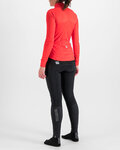 SPORTFUL Langarm Fahrradtrikot für den Winter - KELLY THERMAL - Rot