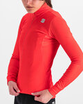 SPORTFUL Langarm Fahrradtrikot für den Winter - KELLY THERMAL - Rot