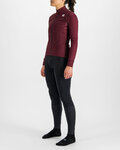 SPORTFUL Langarm Fahrradtrikot für den Winter - KELLY THERMAL - bordeaux