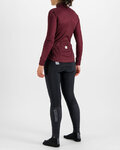 SPORTFUL Langarm Fahrradtrikot für den Winter - KELLY THERMAL - bordeaux