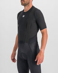 SPORTFUL Kurzarm Fahrrad-Shirt - BODYFIT PRO - Schwarz