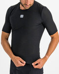 SPORTFUL Kurzarm Fahrrad-Shirt - BODYFIT PRO - Schwarz