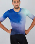 SPORTFUL Kurzarm Fahrradtrikot - BOMBER - Blau/Grün