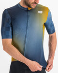 SPORTFUL Kurzarm Fahrradtrikot - ROCKET - Blau/Gelb