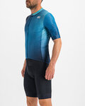 SPORTFUL Kurzarm Fahrradtrikot - ROCKET - Blau