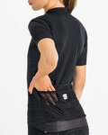 SPORTFUL Kurzarm Fahrradtrikot - SUPERGIARA - Schwarz