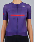 SPORTFUL Kurzarm Fahrradtrikot - EVO - Lila