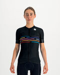 SPORTFUL Kurzarm Fahrradtrikot - VELODROME - Schwarz