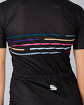 SPORTFUL Kurzarm Fahrradtrikot - VELODROME - Schwarz