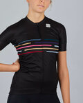 SPORTFUL Kurzarm Fahrradtrikot - VELODROME - Schwarz