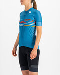 SPORTFUL Kurzarm Fahrradtrikot - VELODROME - Blau