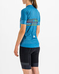 SPORTFUL Kurzarm Fahrradtrikot - VELODROME - Blau