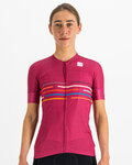 SPORTFUL Kurzarm Fahrradtrikot - VELODROME - Cyclamen