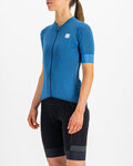 SPORTFUL Kurzarm Fahrradtrikot - MONOCROM - Blau