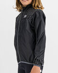 SPORTFUL Winddichte Fahrradjacke - KID REFLEX - Schwarz