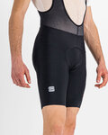 SPORTFUL Kurze Fahrradhose mit Trägern - FIANDRE PRO LIGHT - Schwarz