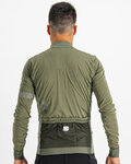 SPORTFUL Langarm Fahrradtrikot für den Winter - SUPERGIARA THERMAL - Grün