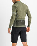 SPORTFUL Langarm Fahrradtrikot für den Winter - SUPERGIARA THERMAL - Grün