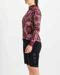 SPORTFUL Langarm Fahrradtrikot für den Winter - ESCAPE SUPERGIARA THERMAL - bordeaux