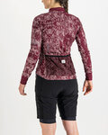 SPORTFUL Langarm Fahrradtrikot für den Winter - ESCAPE SUPERGIARA THERMAL - bordeaux