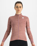 SPORTFUL Langarm Fahrradtrikot für den Winter - SUPERGIARA THERMAL - Rosa