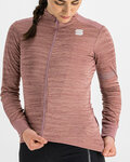 SPORTFUL Langarm Fahrradtrikot für den Winter - SUPERGIARA THERMAL - Rosa
