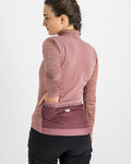SPORTFUL Langarm Fahrradtrikot für den Winter - SUPERGIARA THERMAL - Rosa