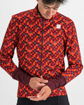 SPORTFUL Fahrrad-Thermojacke - PIXEL - Rot/Braun