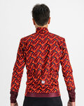 SPORTFUL Fahrrad-Thermojacke - PIXEL - Rot/Braun