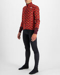 SPORTFUL Fahrrad-Thermojacke - PIXEL - Rot/Braun