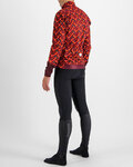 SPORTFUL Fahrrad-Thermojacke - PIXEL - Rot/Braun