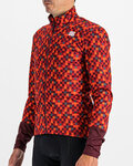 SPORTFUL Fahrrad-Thermojacke - PIXEL - Rot/Braun