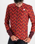 SPORTFUL Fahrrad-Thermojacke - PIXEL - Rot/Braun