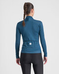 SPORTFUL Langarm Fahrradtrikot für den Winter - MONOCROM THERMAL - Blau
