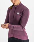 SPORTFUL Langarm Fahrradtrikot für den Winter - MONOCROM THERMAL - Lila