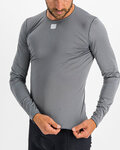 SPORTFUL Langarm Fahrrad-Shirt - MIDWEIGHT LAYER - Grau